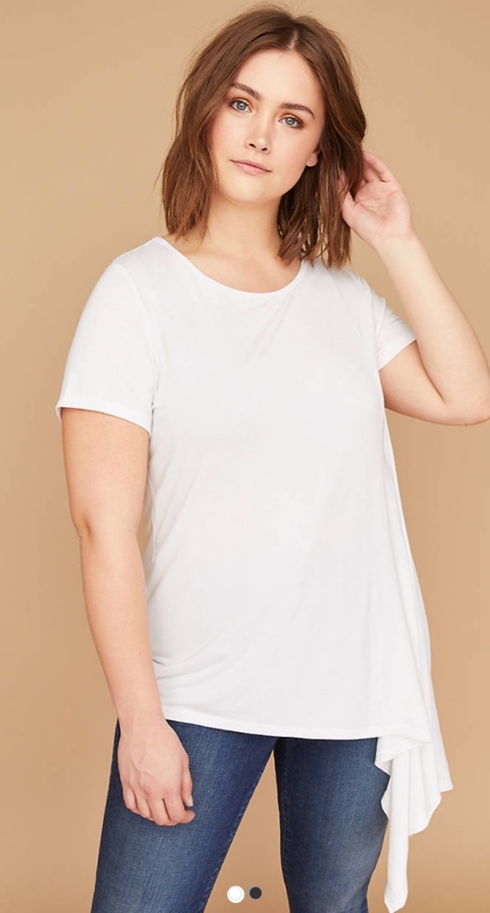 Asymmetrical Hem Tee